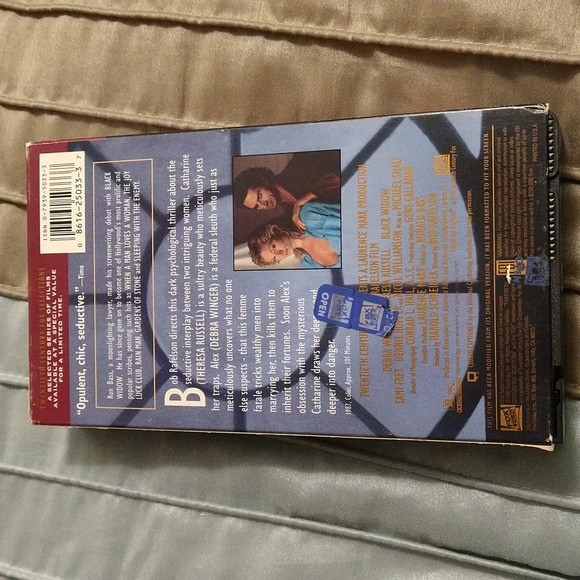 6/$15 Black Widow 1987 ‧ Thriller Mystery ‧ VHS tape - Picture 2 of 4